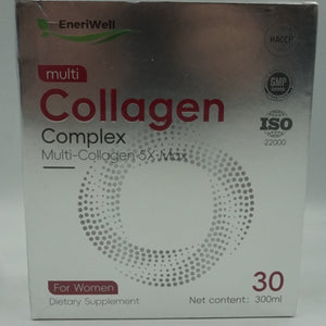 pack of 30 Eneriwell multi collagen 5X max 300ml