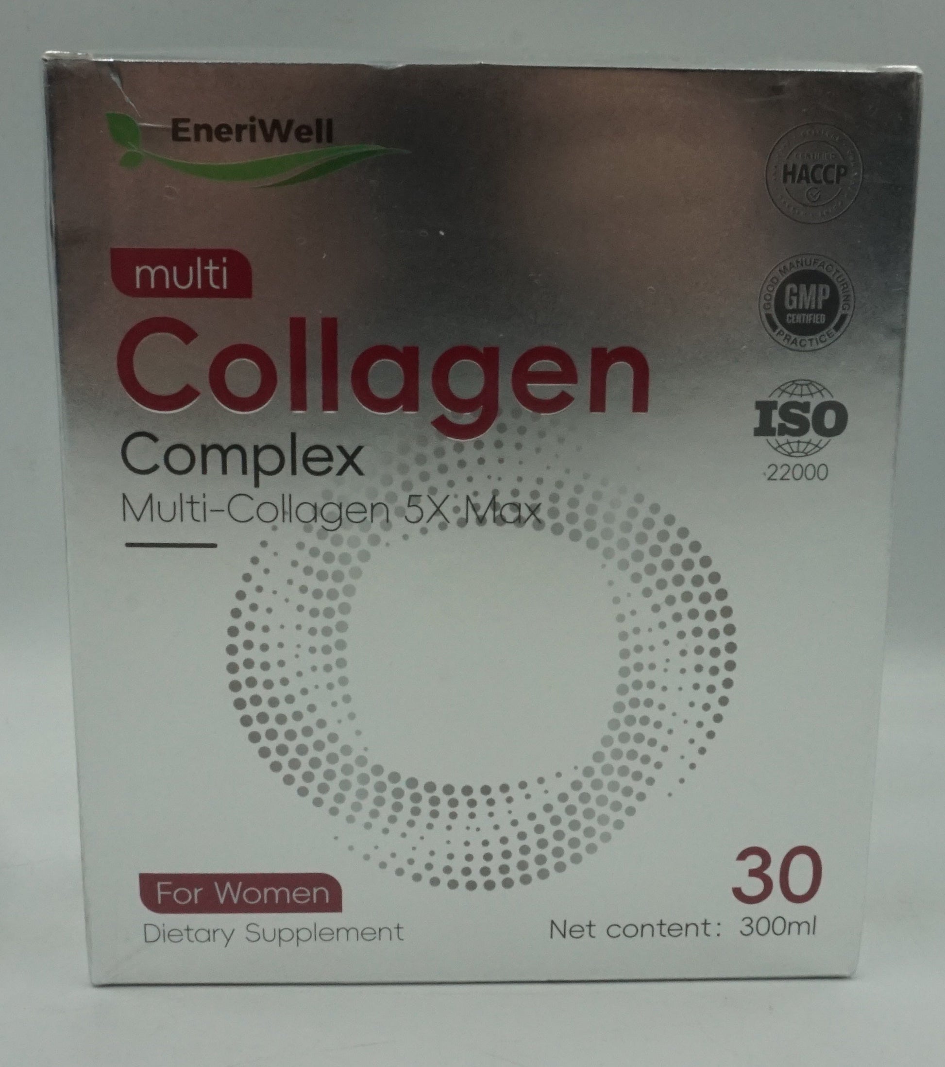 pack of 30 Eneriwell multi collagen 5X max 300ml