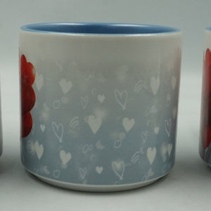 set of three coldplay all my love mugs