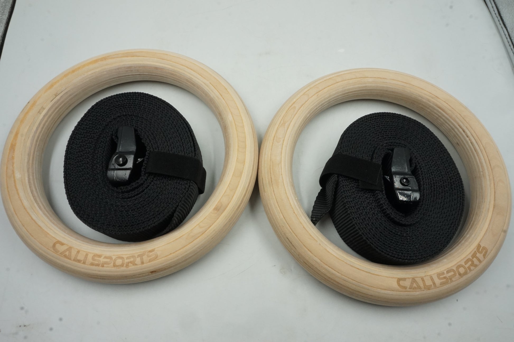 cali sports wooden gymnastic rings