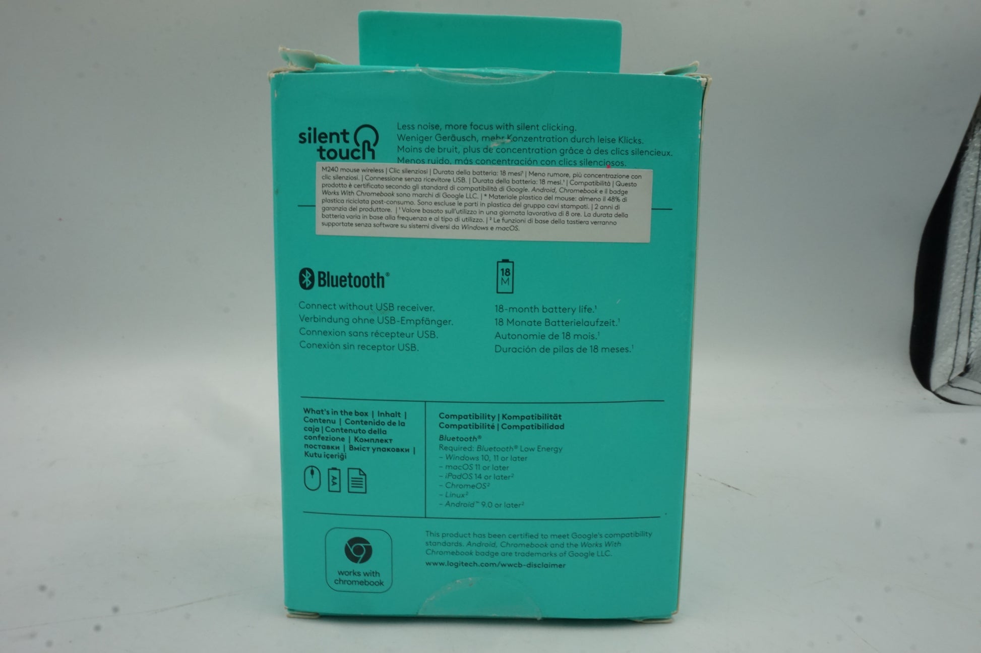 logitech M240 silent Bluetooth mouse