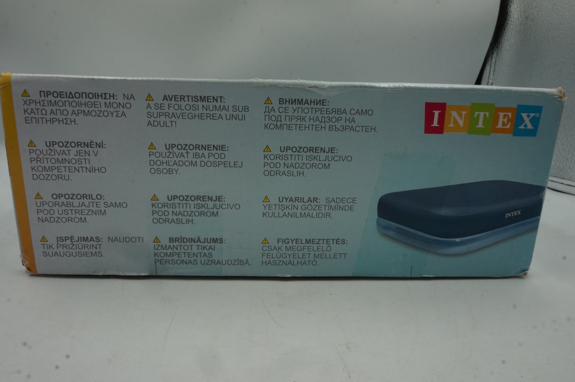 intex wet set collection rectangular pool cover 305X175CM