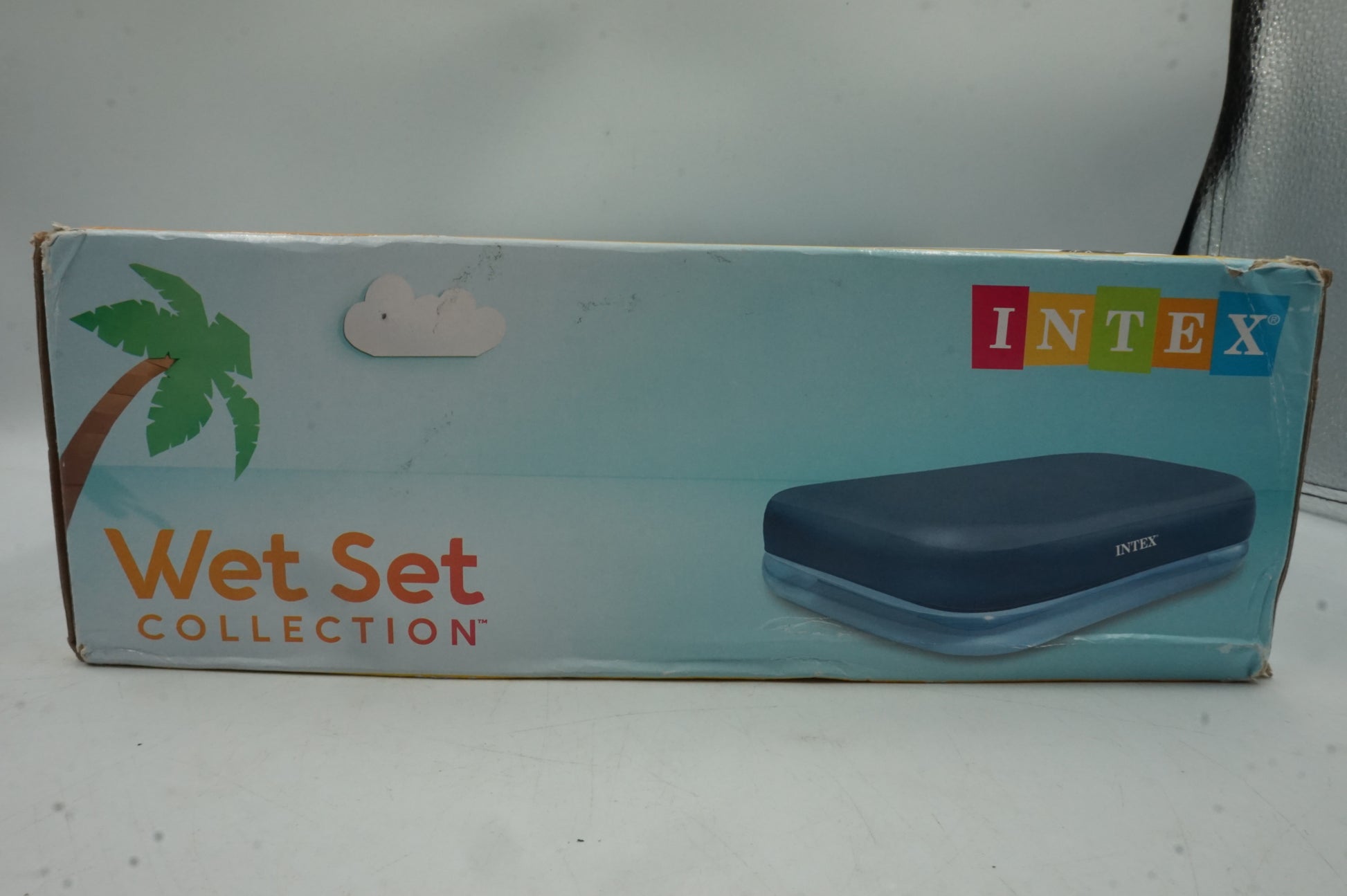 intex wet set collection rectangular pool cover 305X175CM