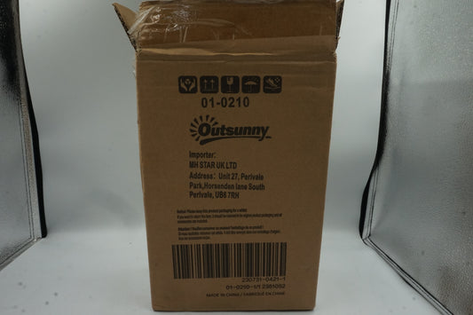 Outsunny 3m gazebo exchangeable side panels walls with window 01-0210