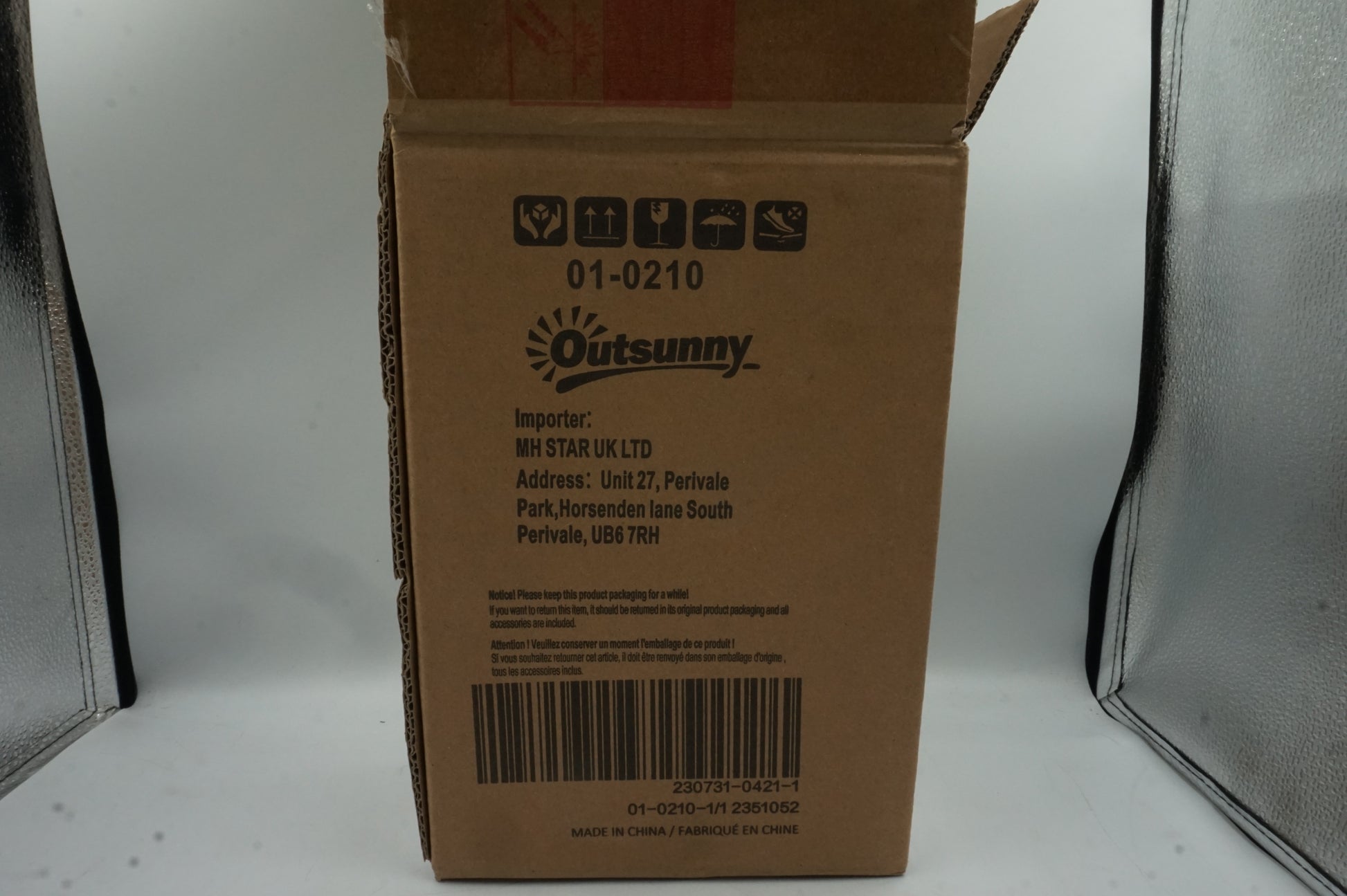 Outsunny 3m gazebo exchangeable side panels walls with window 01-0210