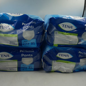 pack of 4 unisex 3x protection TENA protection pants plus XL X12