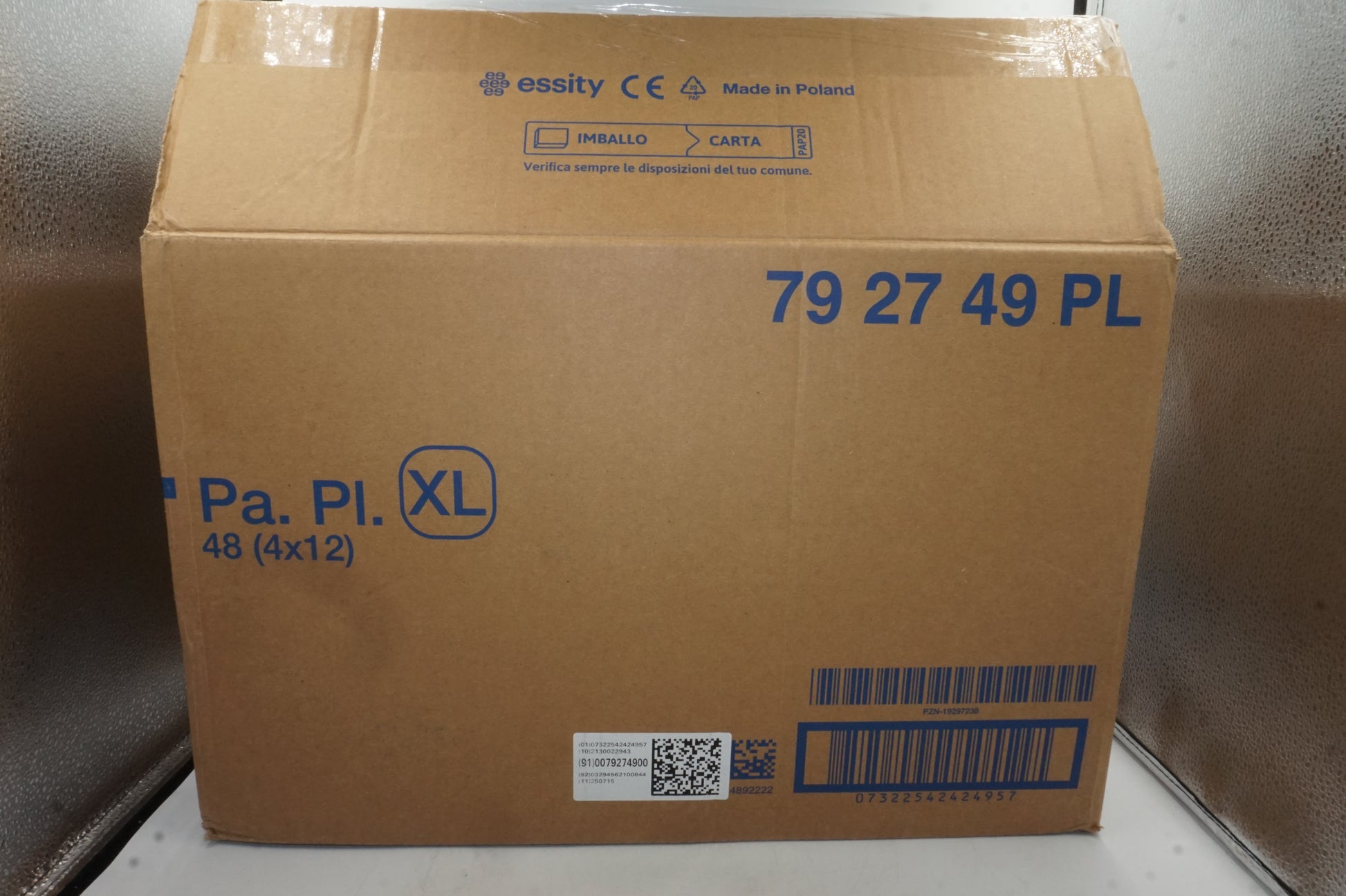 pack of 4 unisex 3x protection TENA protection pants plus XL X12