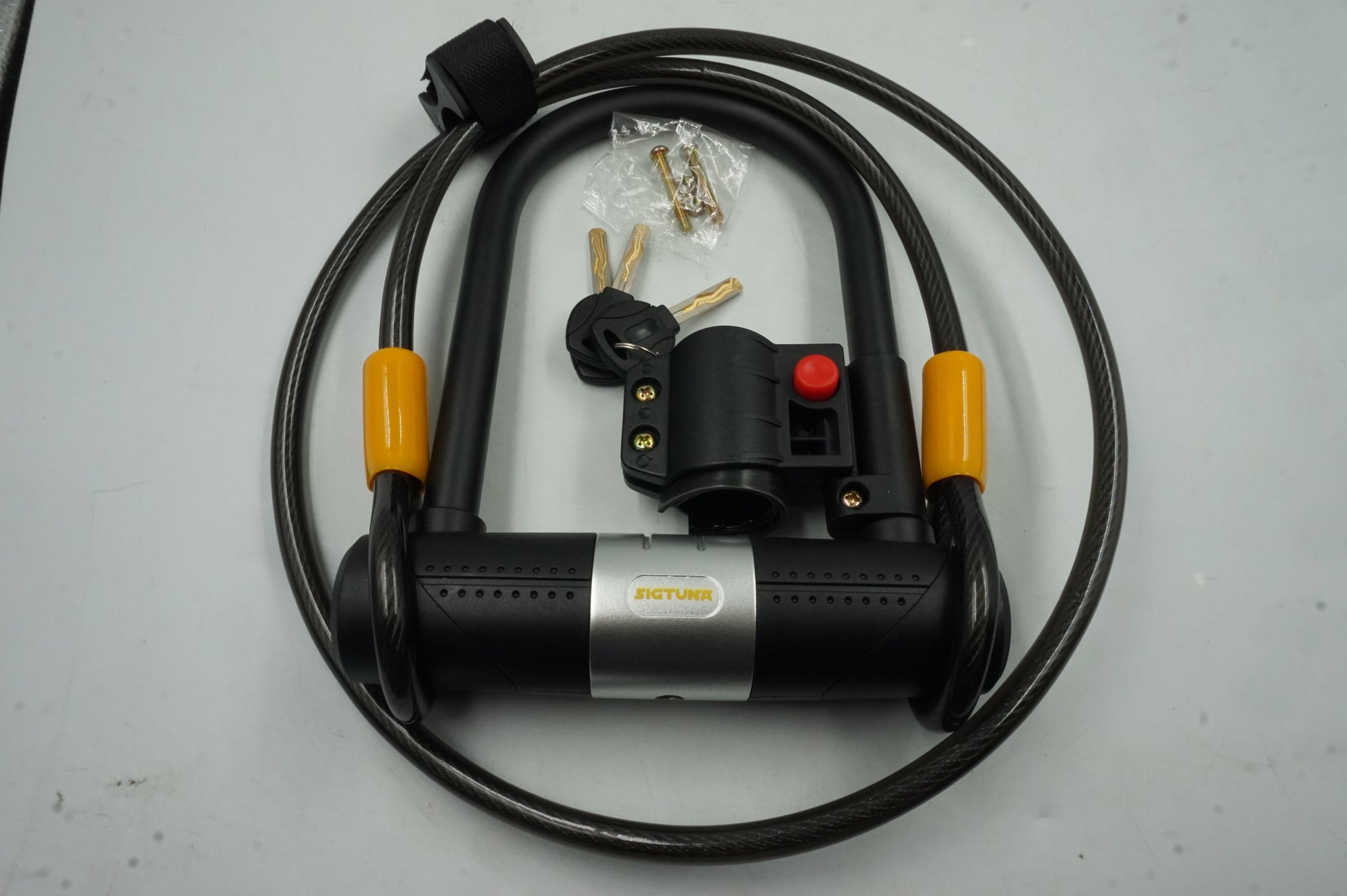 sigtuna heavy duty U-lock bike shackle and mount holder