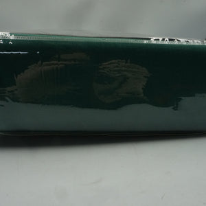 unbranded eyelet emerald velvet window curtains with 2 tie backs 66X54