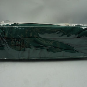 unbranded eyelet emerald velvet window curtains with 2 tie backs 66X54