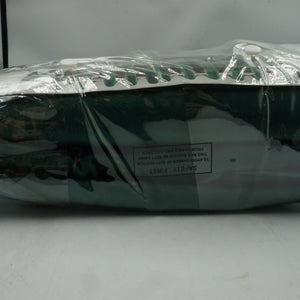 unbranded eyelet emerald velvet window curtains with 2 tie backs 66X54