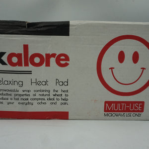 Kalore multi-use microwavable relaxing heat pad for neck and shoulder pain relief