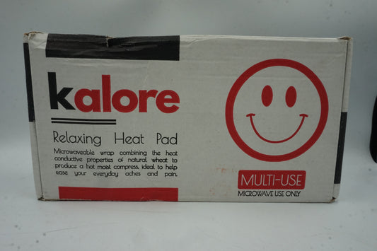 Kalore multi-use microwavable relaxing heat pad for neck and shoulder pain relief