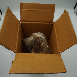 handheld brass bell with wooden handle