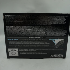 stone helmet co. S1 lifer bike helmet - watermelon size L