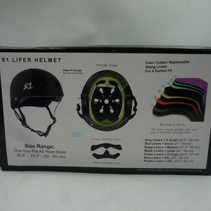 stone helmet co. S1 lifer bike helmet - watermelon size L
