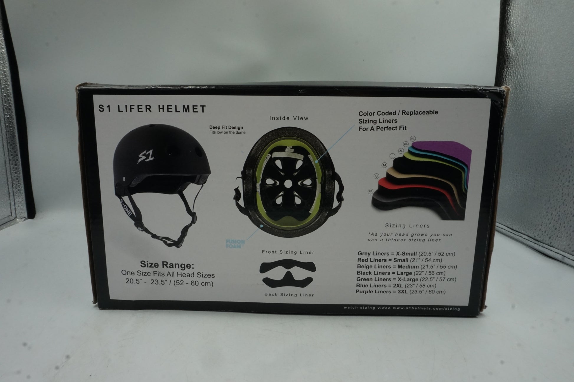 stone helmet co. S1 lifer bike helmet - watermelon size L