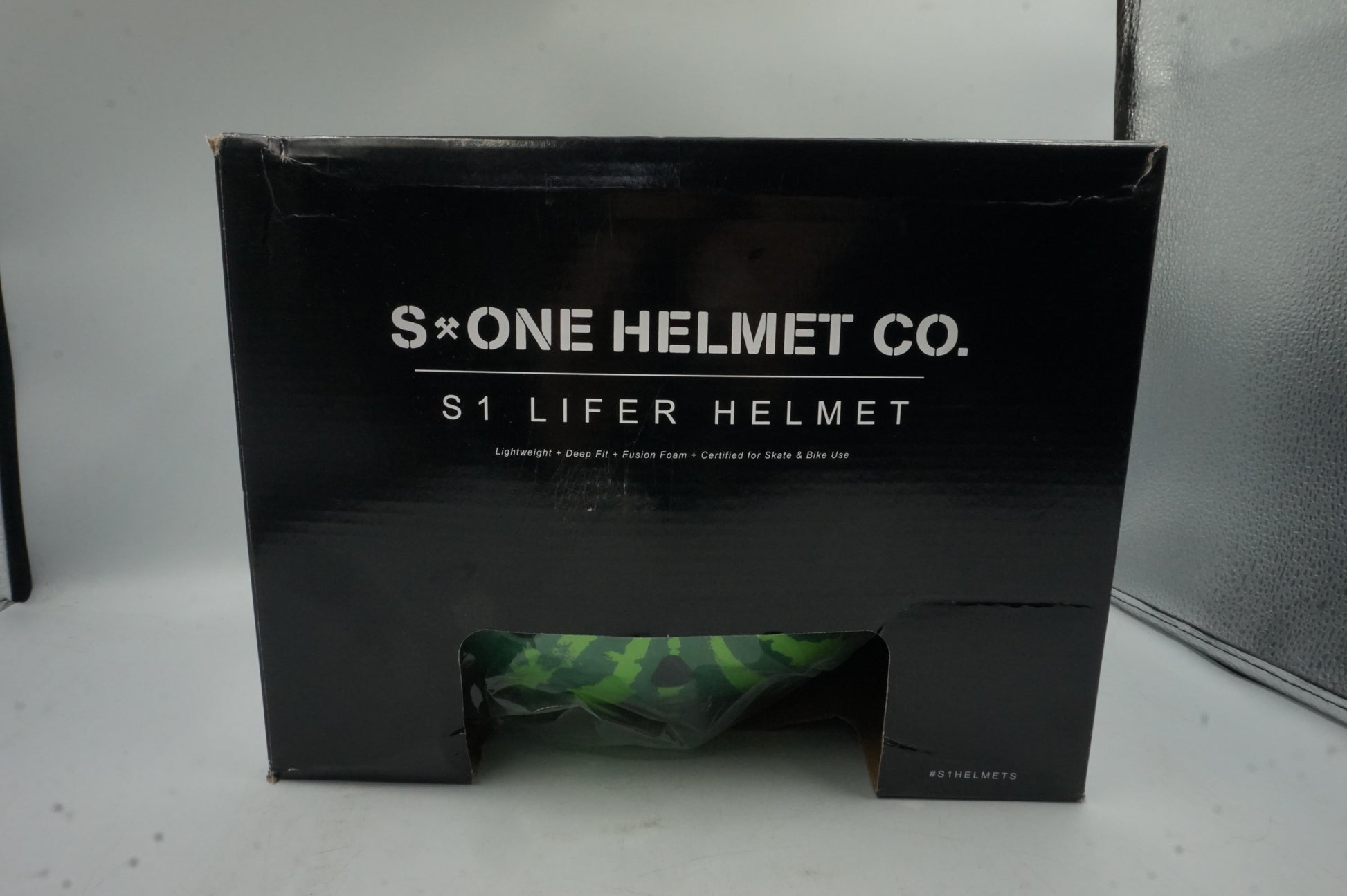 stone helmet co. S1 lifer bike helmet - watermelon size L