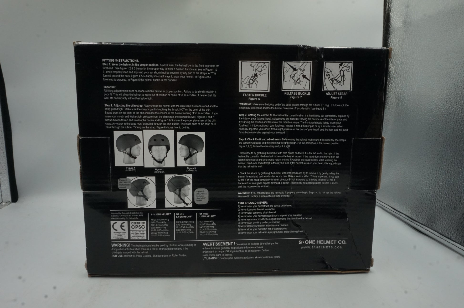 stone helmet co. S1 lifer bike helmet - watermelon size L