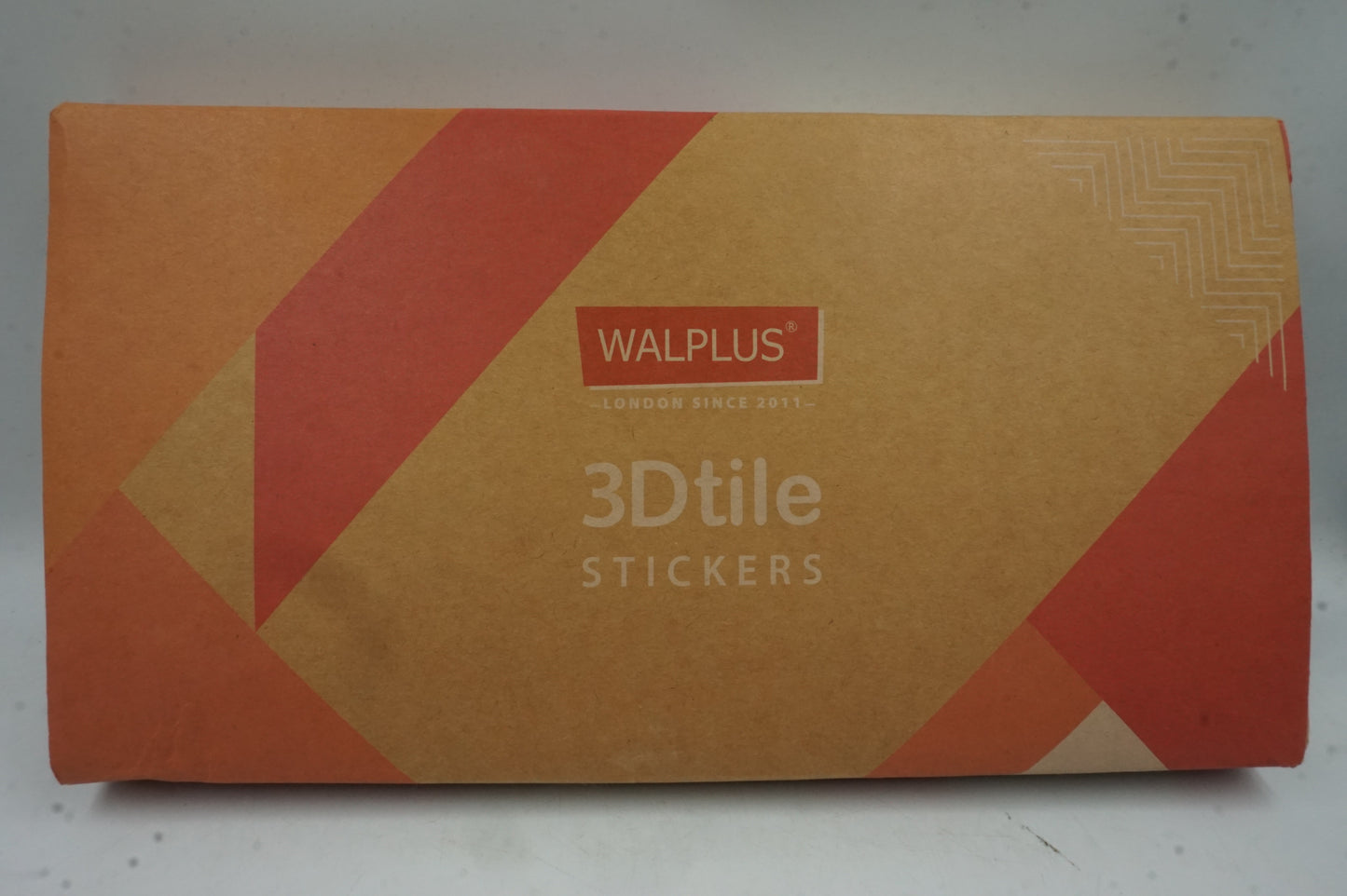 pack of 20 pieces of 30.5X15.4 (12X6") pure white Walplus 3D tile stickers WT3D1803