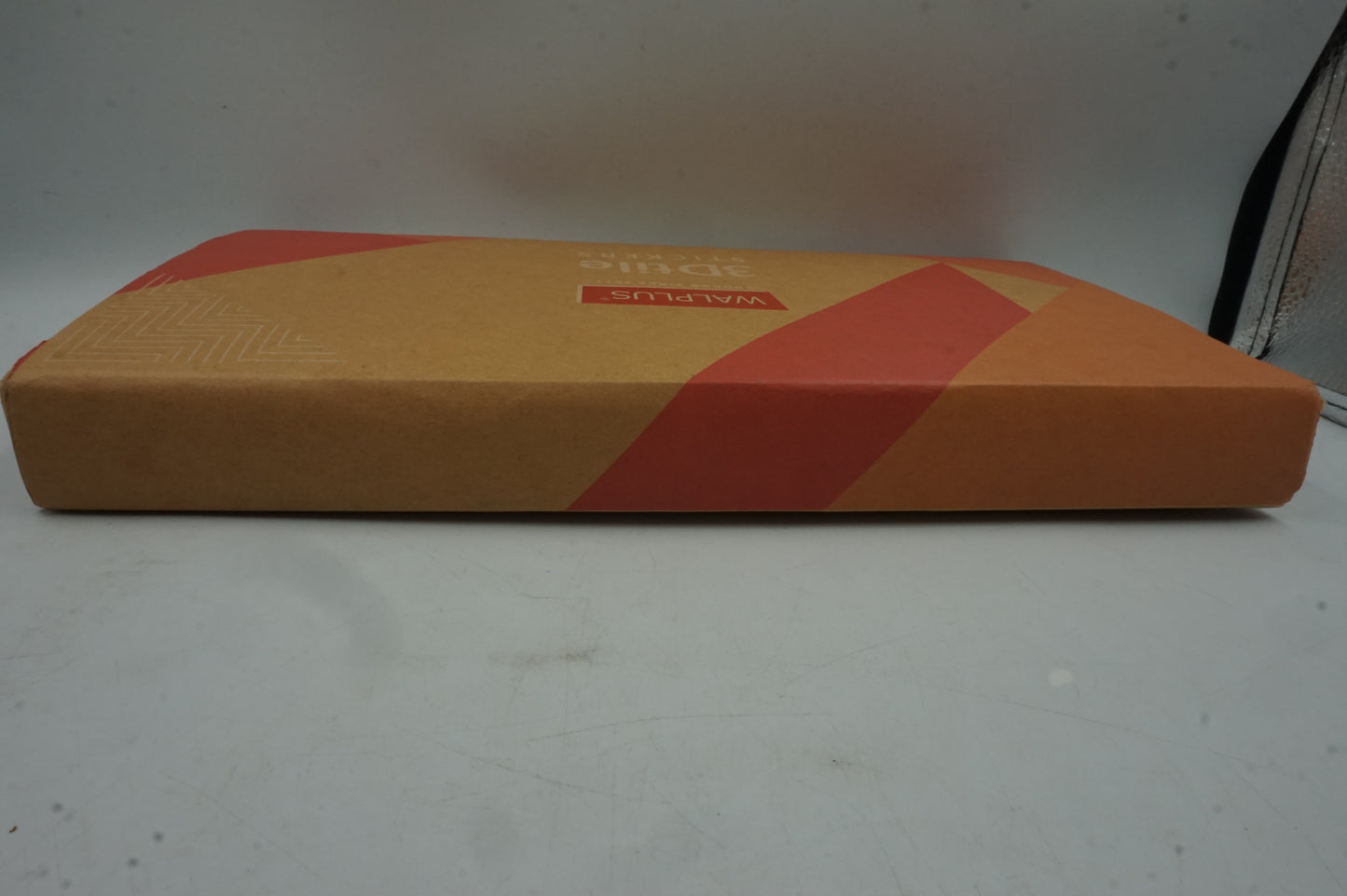 pack of 20 pieces of 30.5X15.4 (12X6") pure white Walplus 3D tile stickers WT3D1803