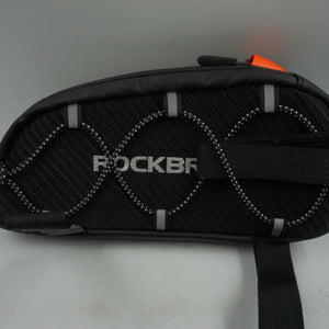 rockbros bike frame waterproof bag with reflective top tube
