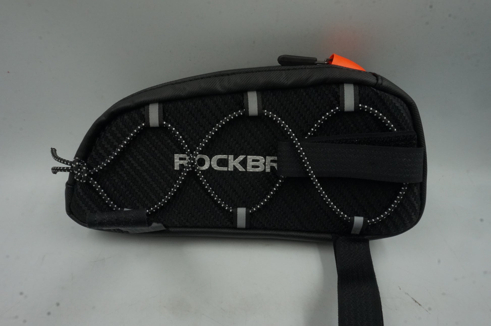 rockbros bike frame waterproof bag with reflective top tube