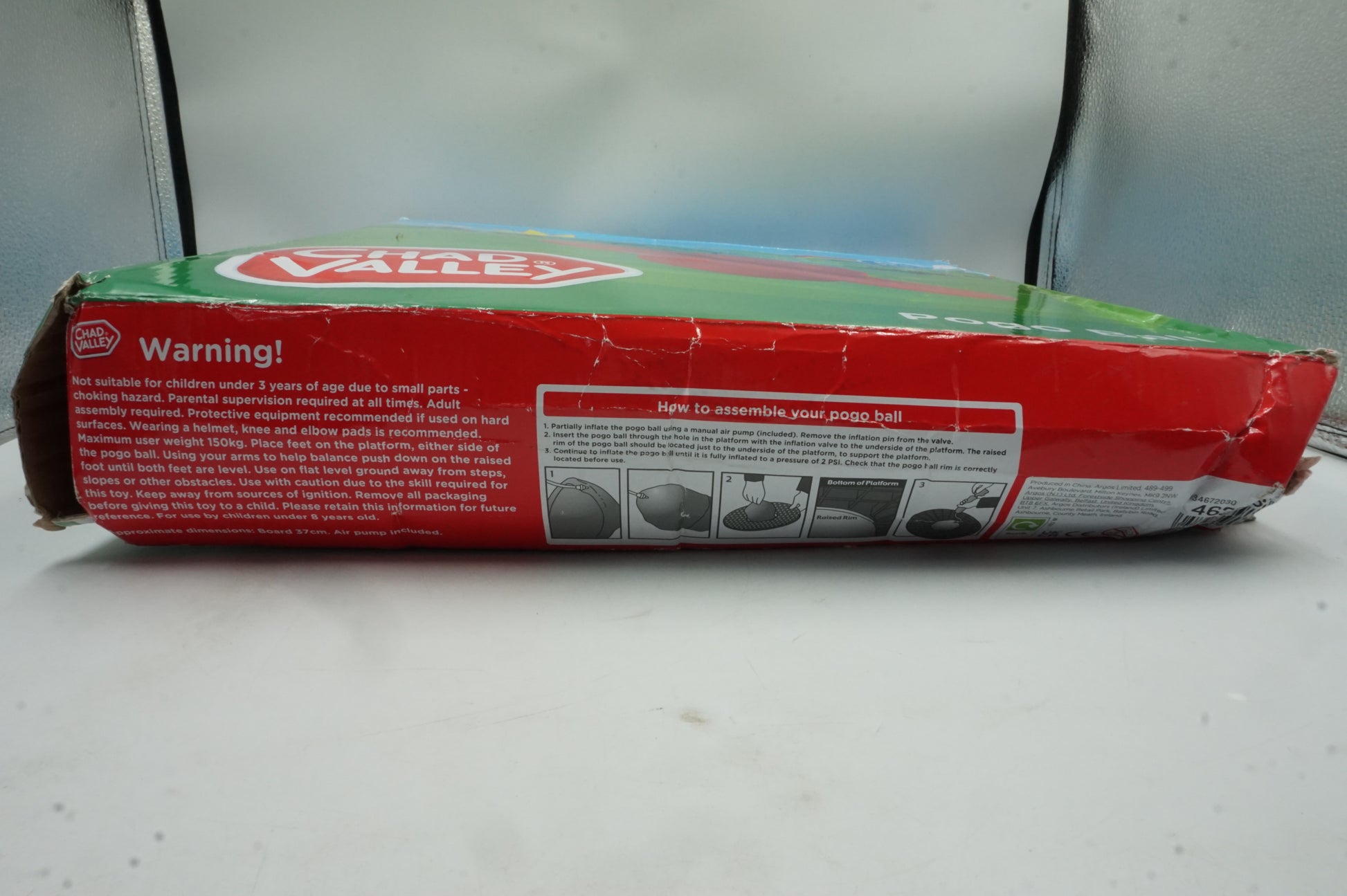 Chad valley jumping pogo ball