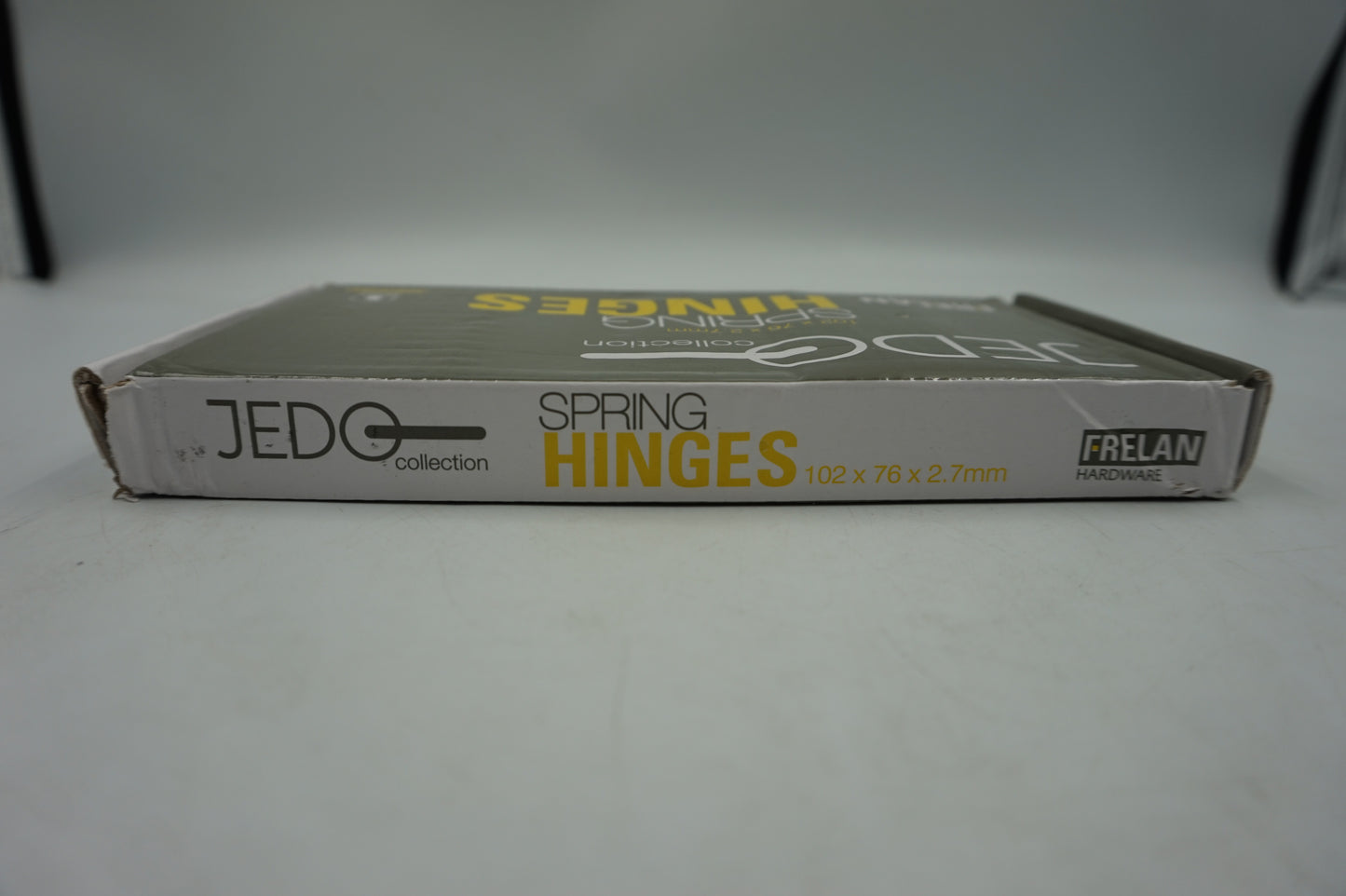 pack of three frelan hardware jedo collection door spring hinges 102X76X2.7mm