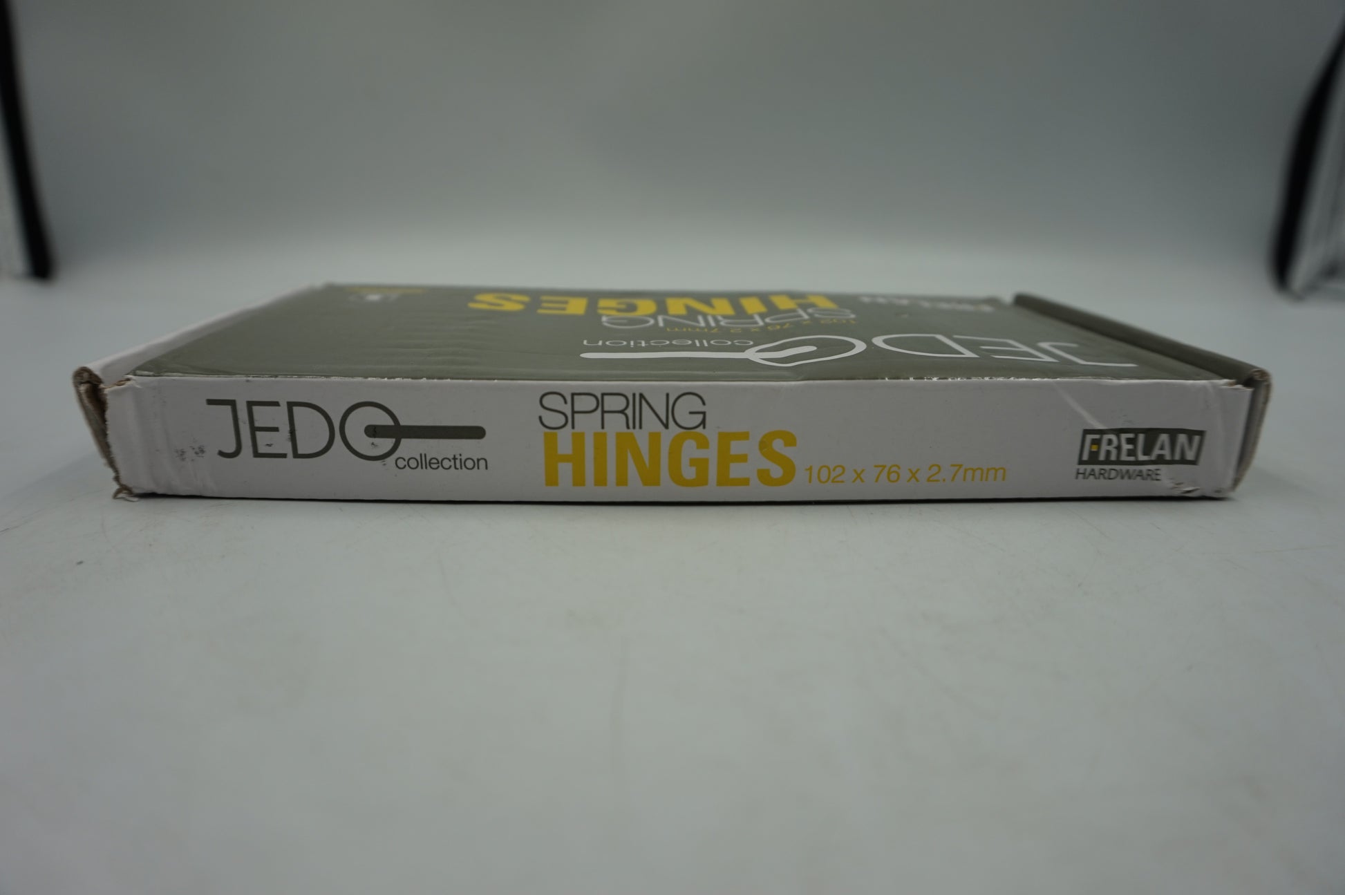 pack of three frelan hardware jedo collection door spring hinges 102X76X2.7mm