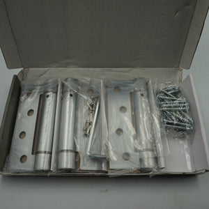 pack of three frelan hardware jedo collection door spring hinges 102X76X2.7mm