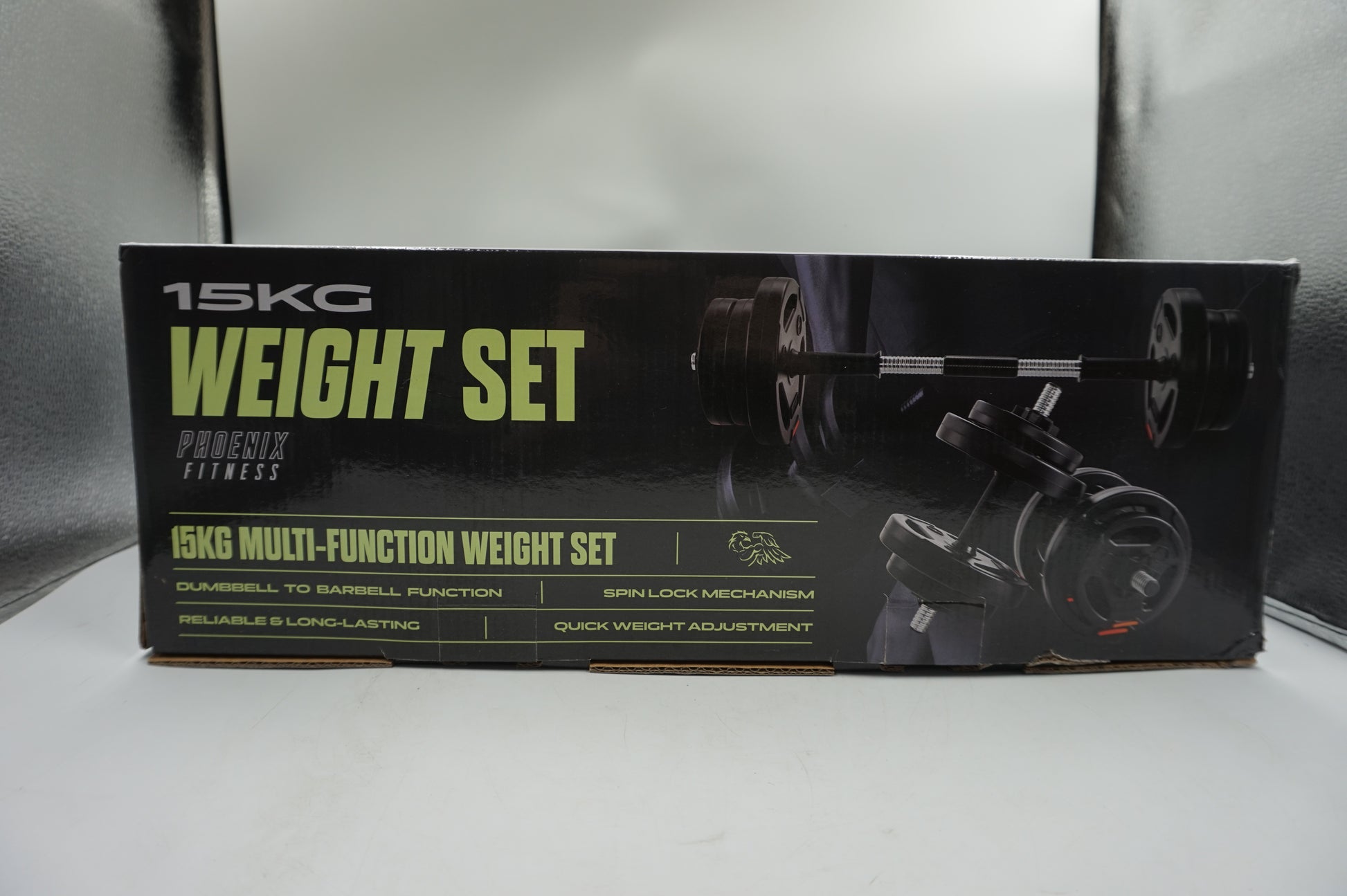 phoenix fitness 15kg multi-function weight set