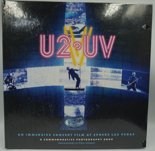 U2.UV V-U2 photography limited edition book by Ross Stewart- 1338/3000