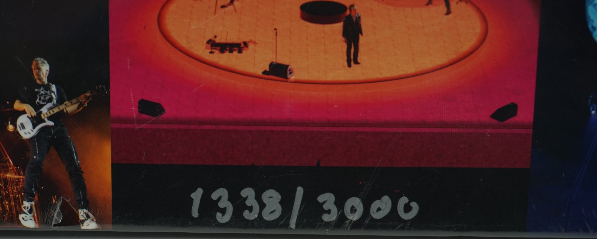 U2.UV V-U2 photography limited edition book by Ross Stewart- 1338/3000