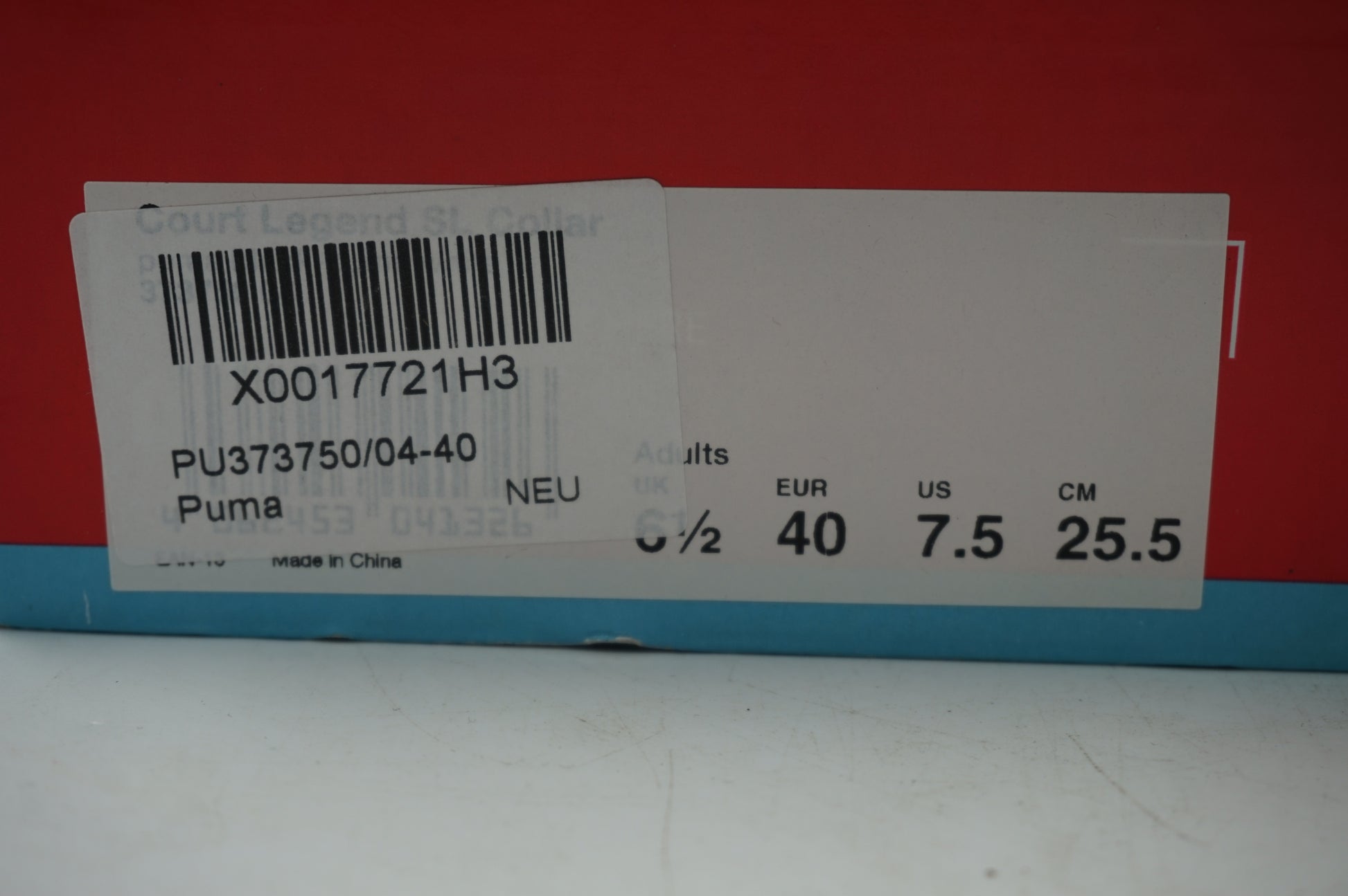 Puma soft foam plus optimal comfort unisex Court Legend Mid casual skateboarding shoes UK size 6 1/2