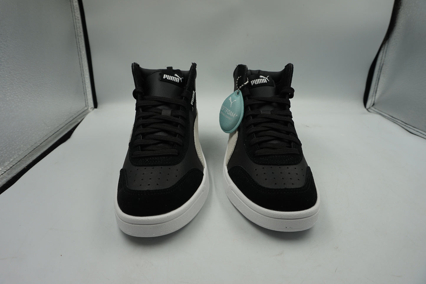Puma soft foam plus optimal comfort unisex Court Legend Mid casual skateboarding shoes UK size 6 1/2