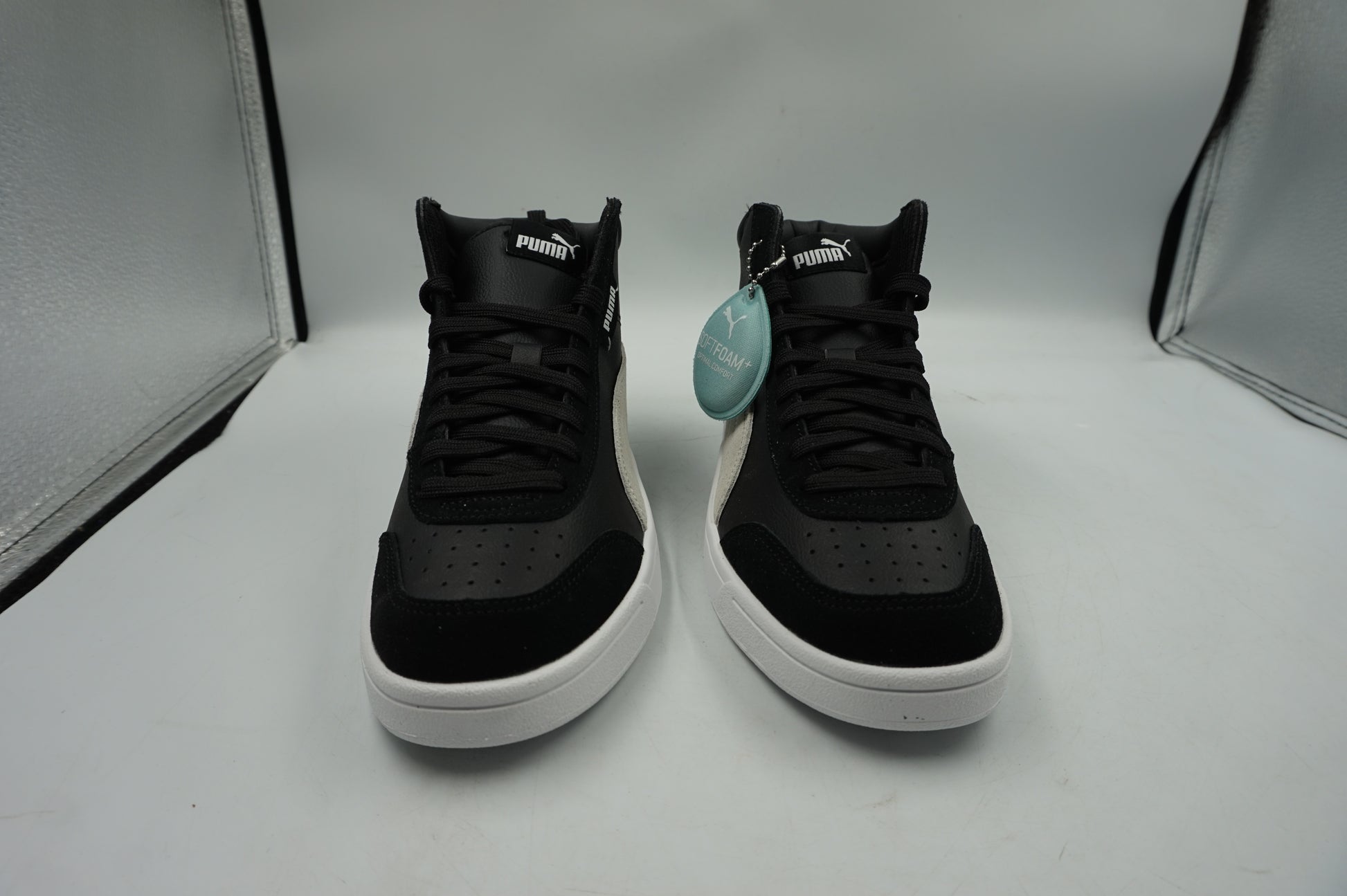 Puma soft foam plus optimal comfort unisex Court Legend Mid casual skateboarding shoes UK size 6 1/2