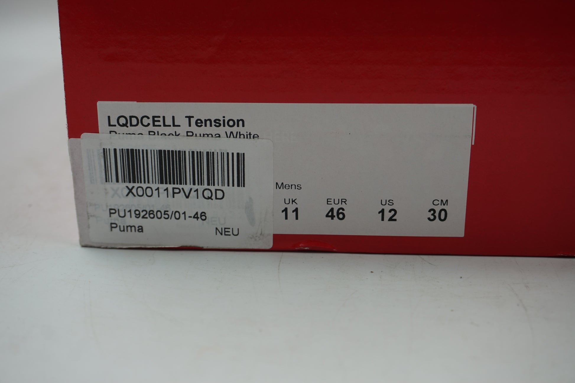 Puma LQDcell tension trainers UK size 11