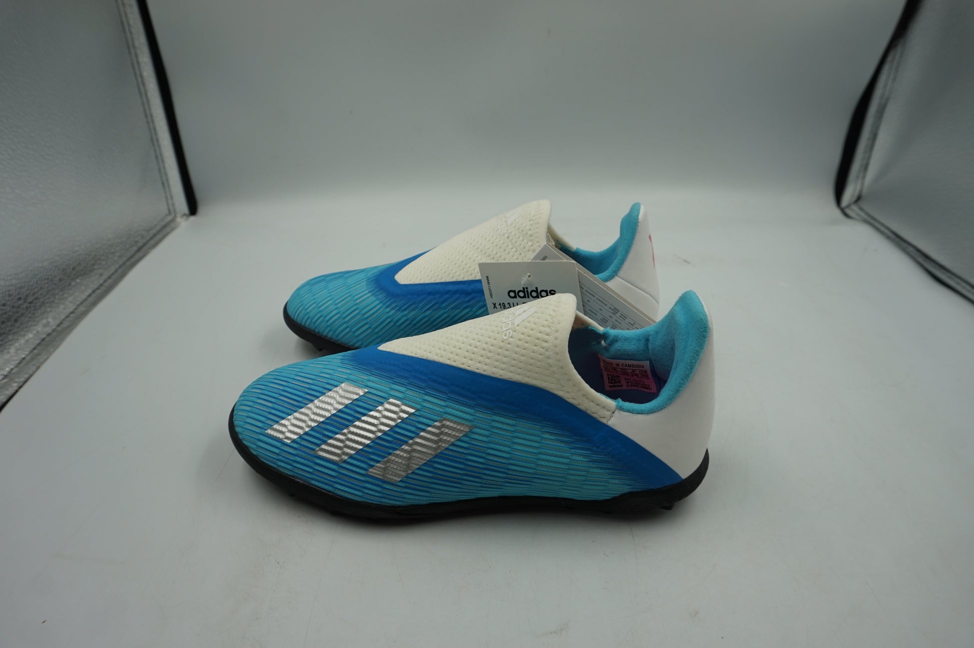 Adidas kids football shoes X 19.3 LL TF J UK size 1