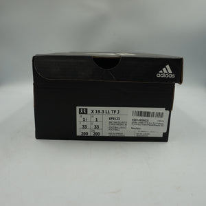 Adidas kids football shoes X 19.3 LL TF J UK size 1