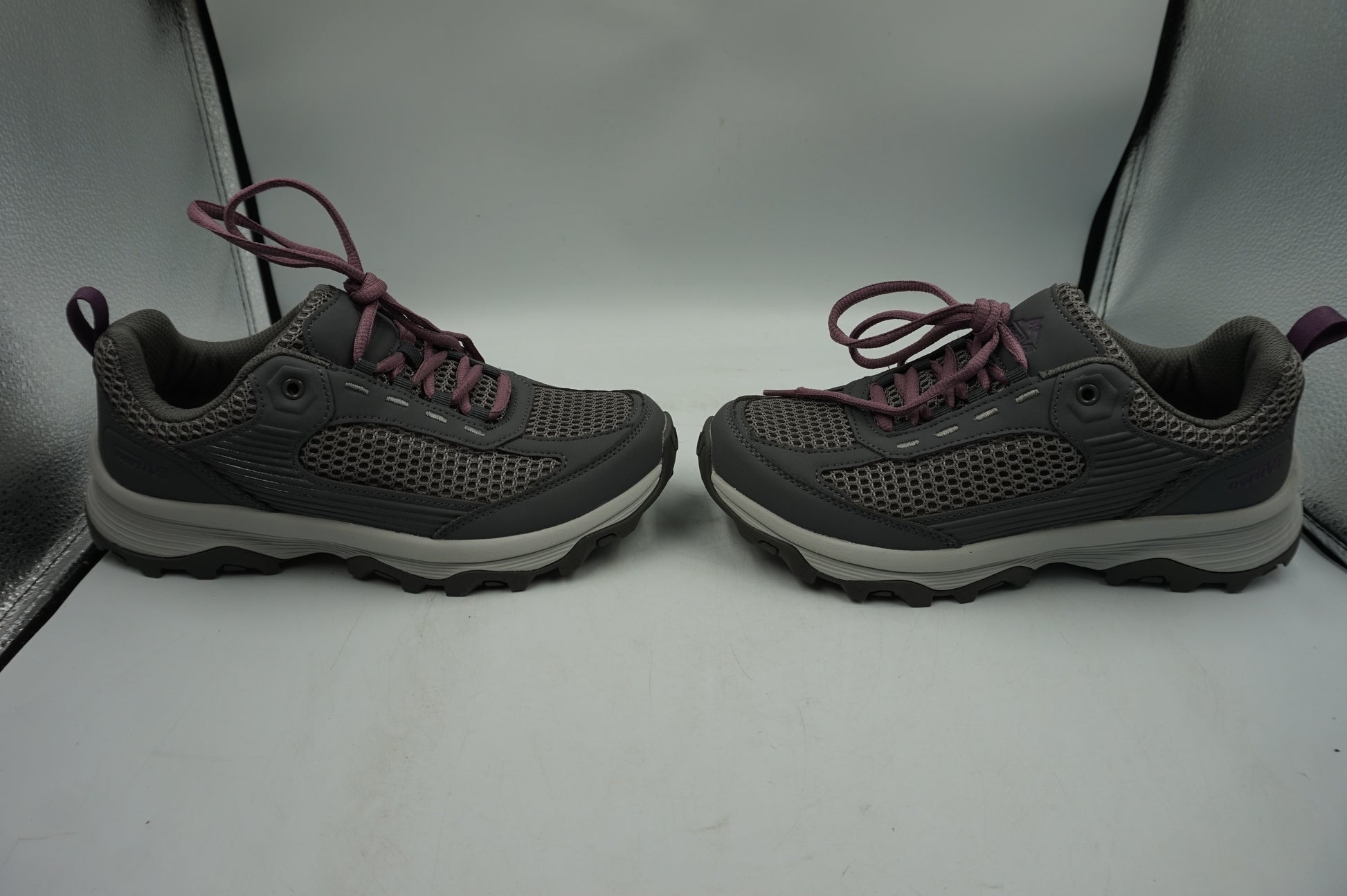nortiv 8 dark grey women's hiking shoes SNHS243W UK size 7.5