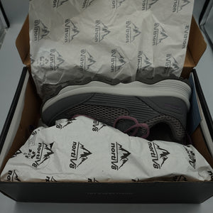 nortiv 8 dark grey women's hiking shoes SNHS243W UK size 7.5