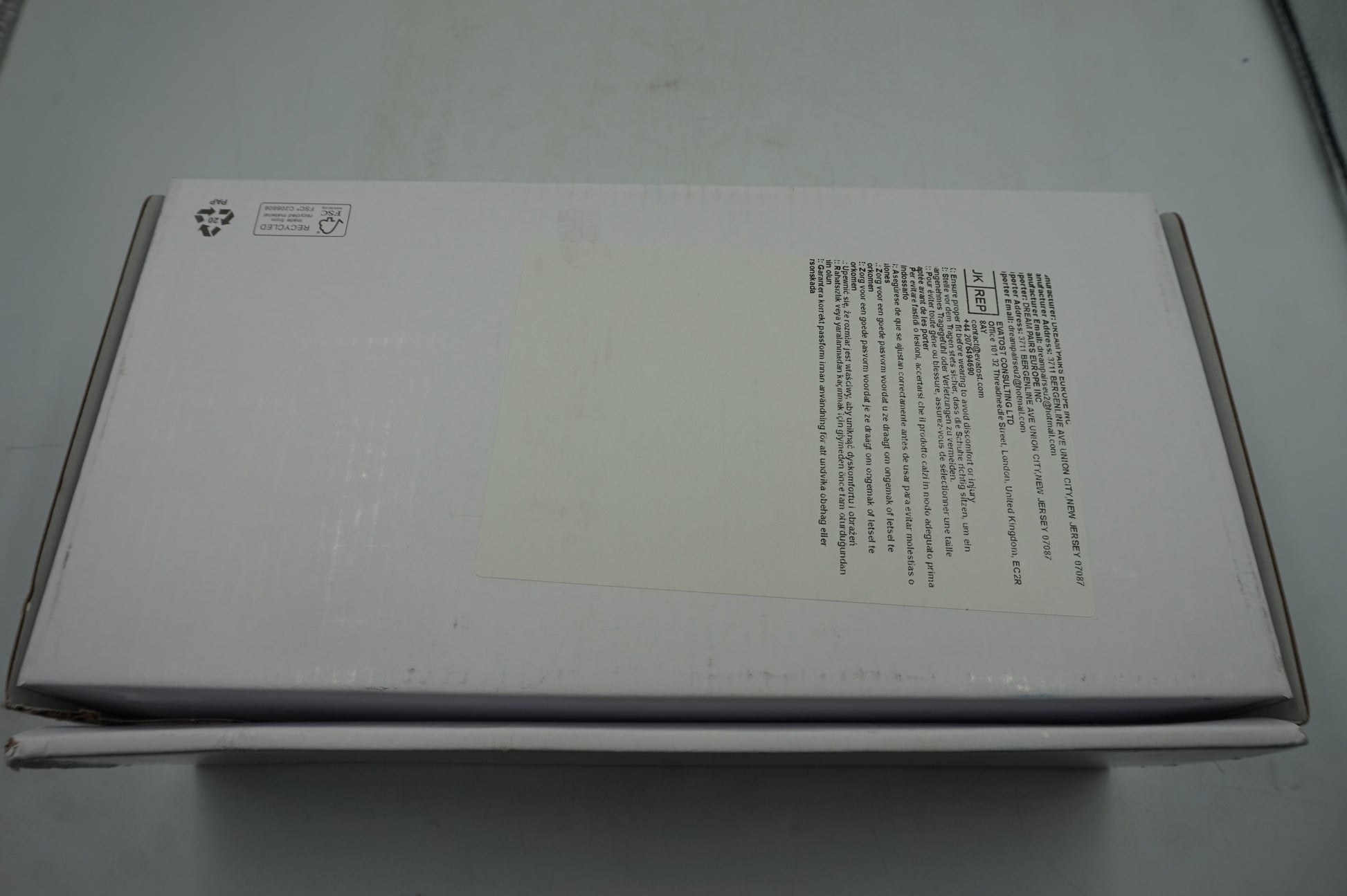 dream pairs women's blue slip-on shoes size UK 8