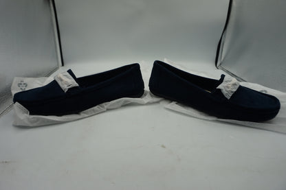 dream pairs women's blue slip-on shoes size UK 8