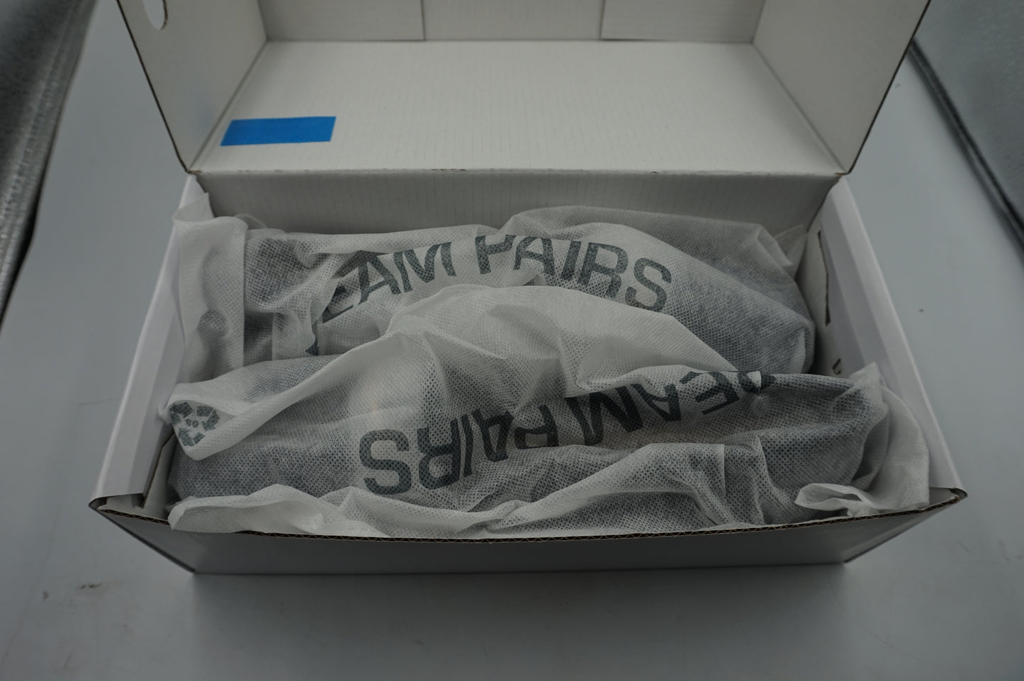 dream pairs women's blue slip-on shoes size UK 8