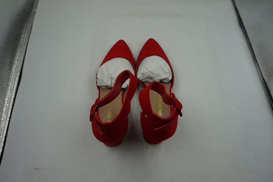 Dream pairs ANNEE women's pointe toe elastic ankle strap heels shoes UK size 6.5