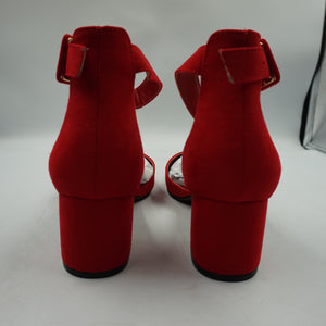 Dream pairs ANNEE women's pointe toe elastic ankle strap heels shoes UK size 6.5