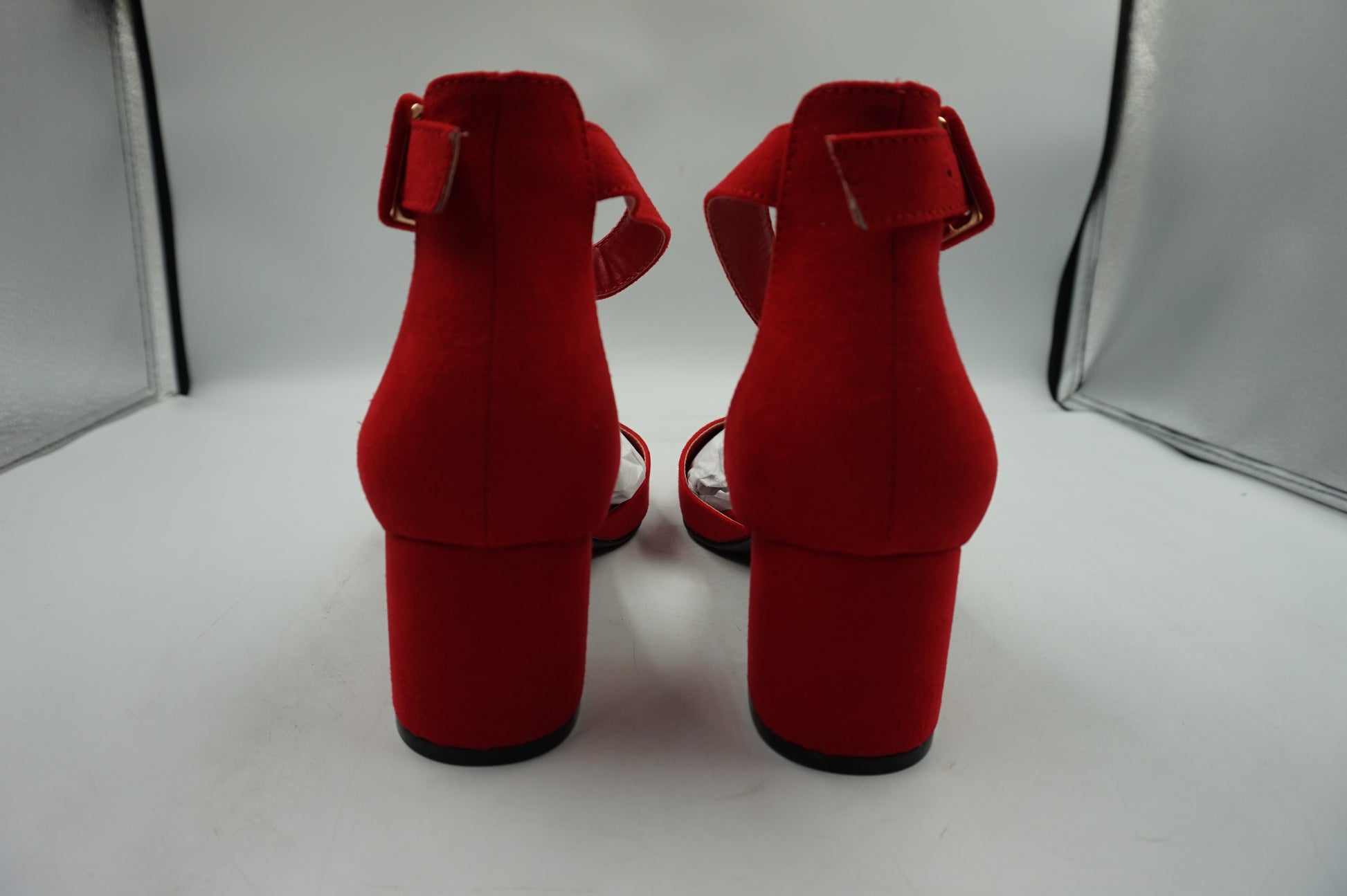 Dream pairs ANNEE women's pointe toe elastic ankle strap heels shoes UK size 6.5