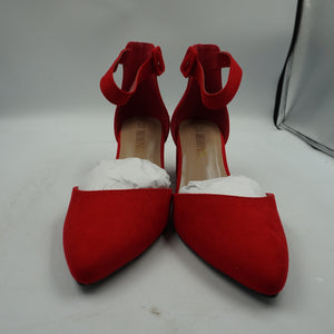 Dream pairs ANNEE women's pointe toe elastic ankle strap heels shoes UK size 6.5