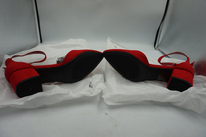 Dream pairs ANNEE women's pointe toe elastic ankle strap heels shoes UK size 6.5